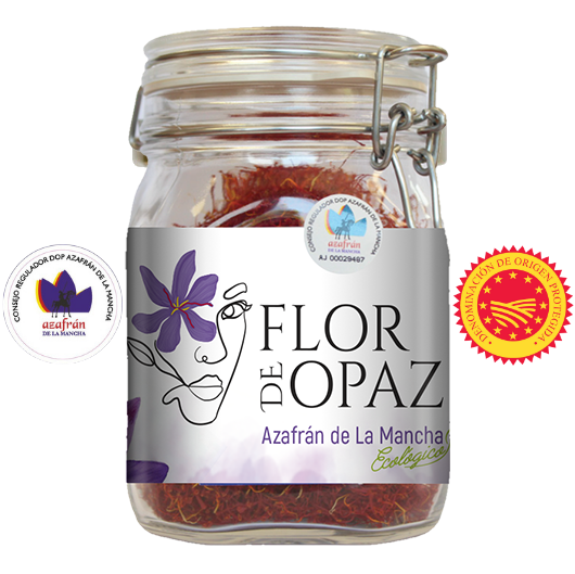 Flor de Opaz ECO, DOP Azafrán de La Mancha Gran Formato especial Restauración y Canal HORECA