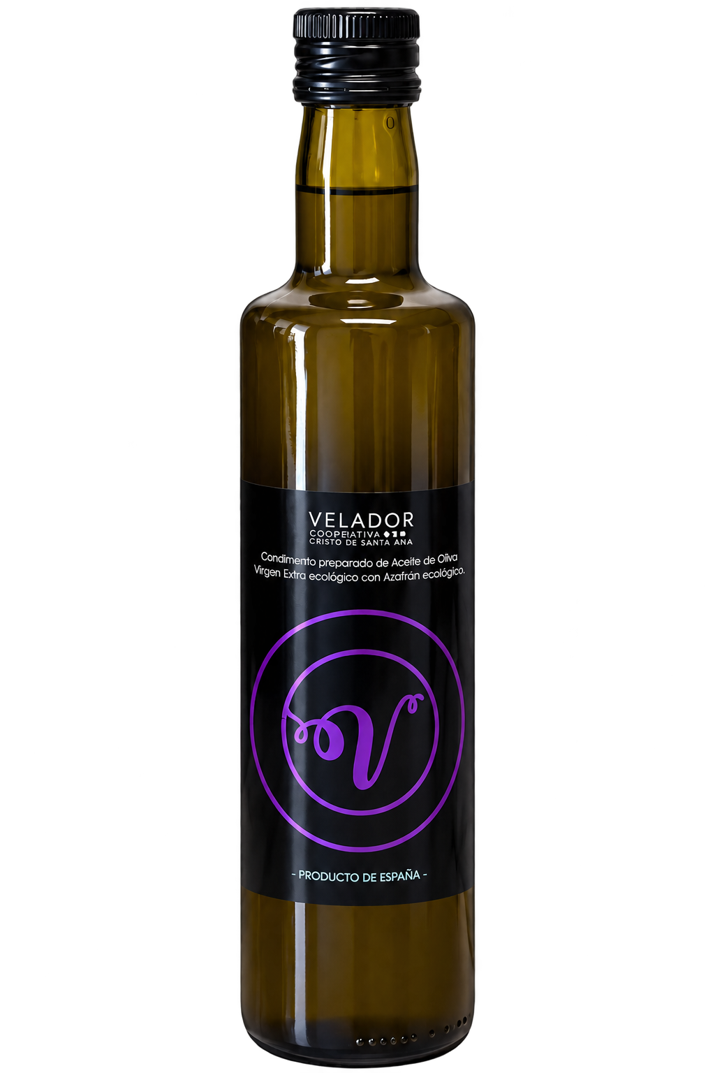 Aceite de Oliva Virgen Extra Ecológico con Azafrán VELADOR 250 ml
