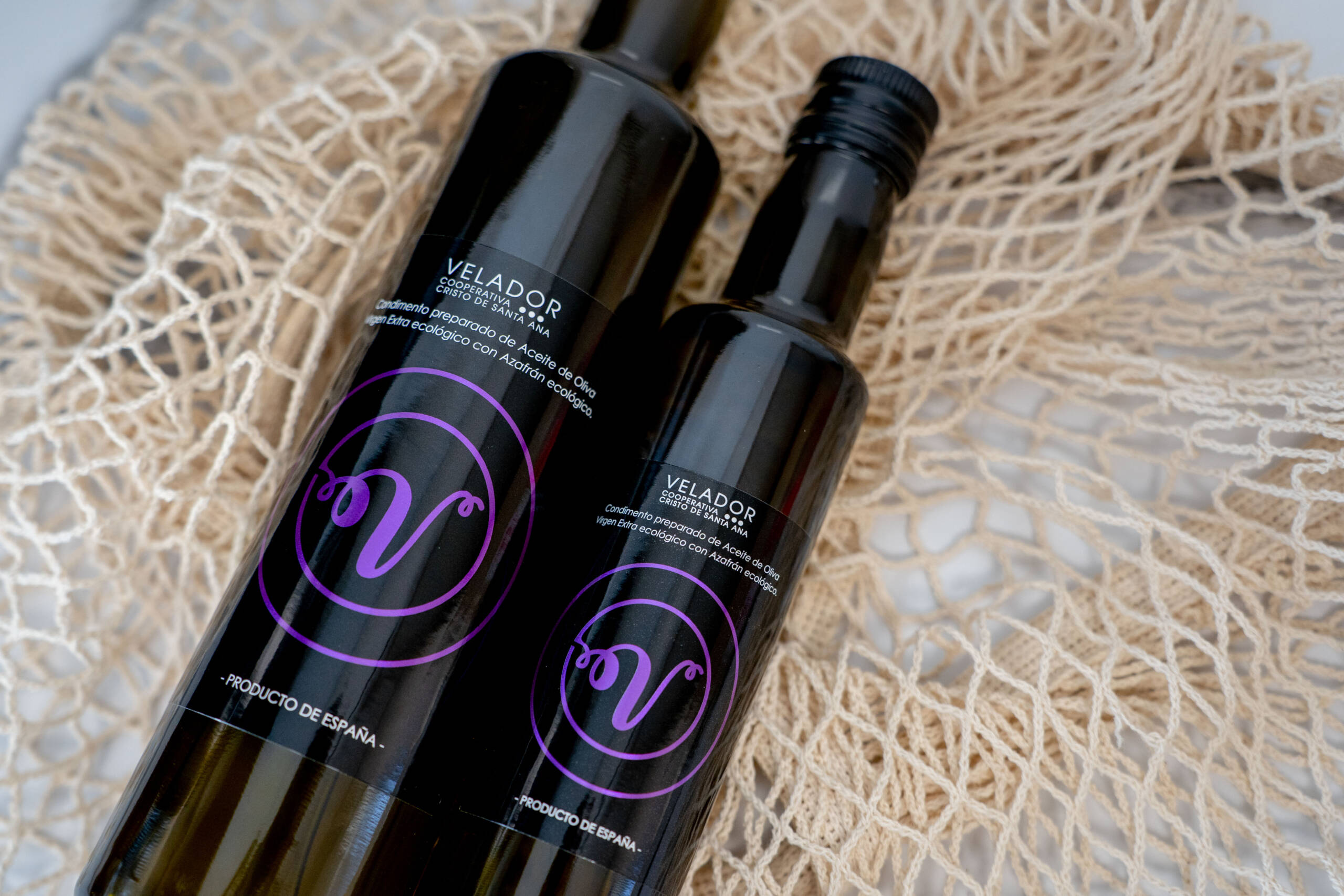 Aceite de Oliva Virgen Extra Ecológico con Azafrán VELADOR 250 ml - Imagen 4